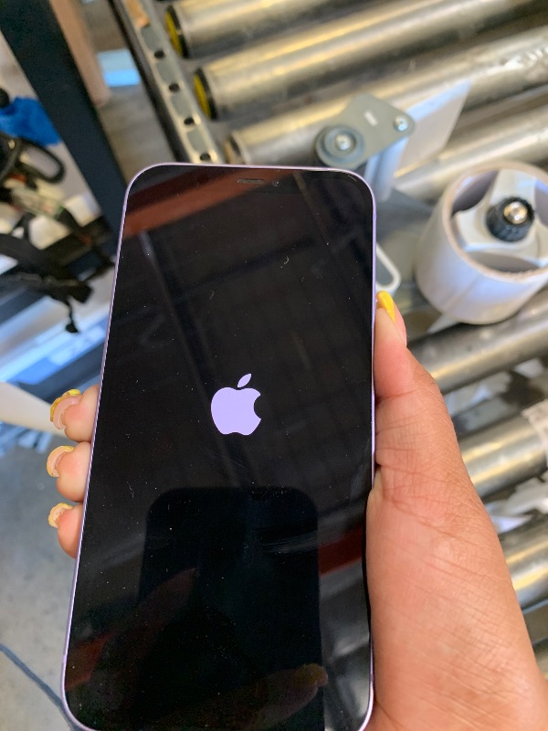Photo 1 of Apple iPhone 12, 64GB, Purple - Unlocked (Renewed)