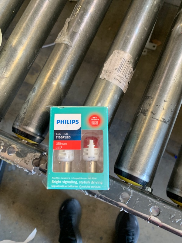 Photo 1 of Philips Automotive Lighting 1156RLED Ultinon LED (Red), 2 Pack