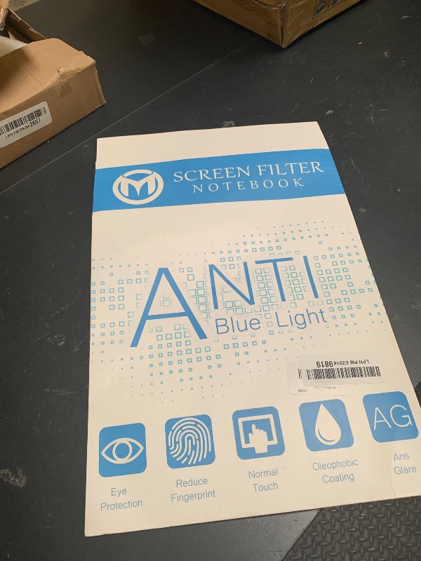 Photo 1 of 16 inch Laptop Screen Protector Blue Light Glare Filter for HP/Dell/ASUS/Samsung/Lenovo/Acer/MSI/Razer Blade/LG Gram 16" 16:10 Aspect Laptop (13.5 x 8.5 inch/W x H), UV Blocker Eye Protection Film