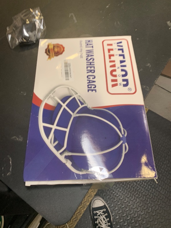 Photo 1 of Hat Washer Cage for Washing Machine - Baseball Cap Cleaner Holder, Ball Cap Washing, Dishwasher Safe, Perfect for Cleaning and Protecting Hats in Washer/Dishwasher (White and White 1Pack)