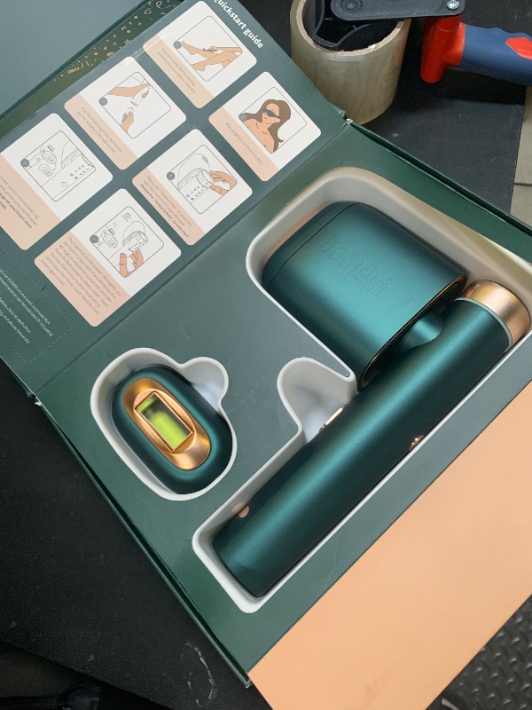 Photo 1 of Laser Hair Removal, BoSidin IPL Hair Removal with Painless Ice-Cooling, 2-in-1 Face SR Rejuvenation, 6+1 Modes, 6 Levels Hair Removal for Women Permanent, Laser Hair Removal Kit with Shaver, Goggles