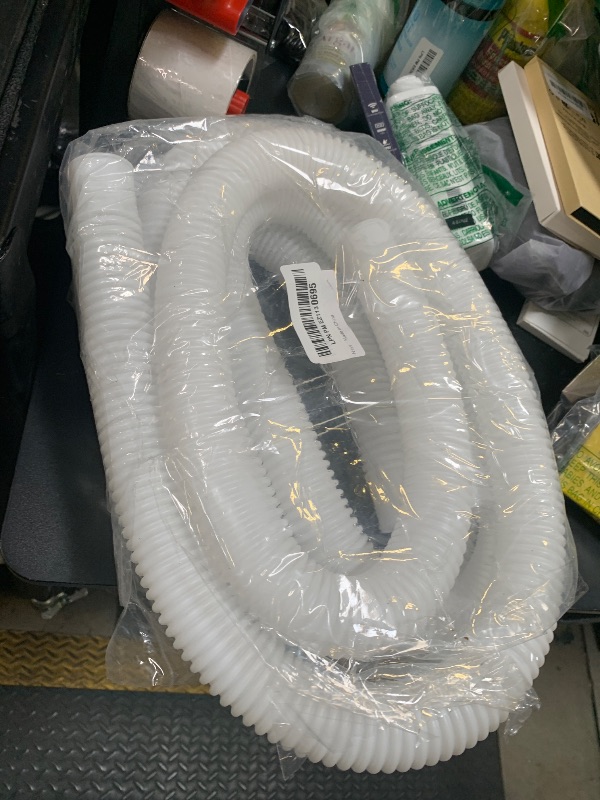 Photo 1 of 1.25" x 59" Pool Hoses Replacement for Above Ground Pools - 3 Pack 1-1/4" Diameter Pool Pump Hoses for In tex 607 637 Pump, Pool Filter Hose with 6 Metal Clamps for 330GPH 530GPH 1000GPH Filter Pumps