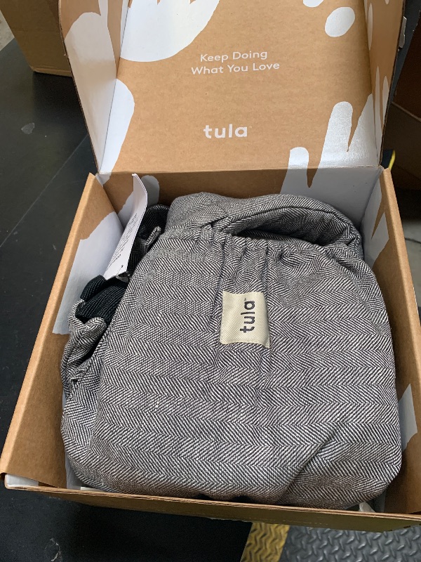 Photo 1 of Baby Tula Explore Carriers - Breathable Baby Carrier Newborn to Toddler - Adjustable Toddler Carrier - Multiple Ergonomic Positions Front and Back - Ergonomic Fit for 7-45 lb - Linen, Ash