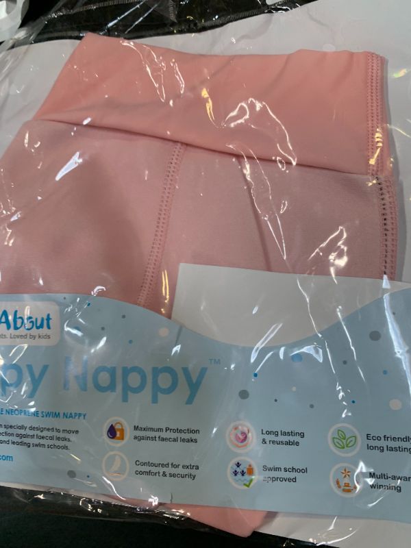 Photo 1 of Splash About Happy Nappy Reusable Swim Diaper, Almond Blossom, 6-12 Months