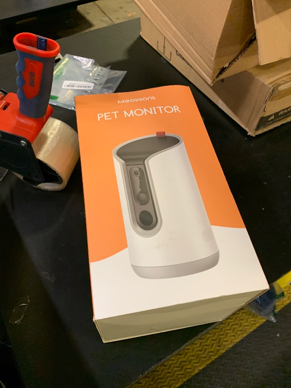 Photo 1 of Meowant 2K HD Dog Camera, 5G & 2.4G WiFi Dog Camera with Treat Dispenser, 360° View Pet Security Camera with Phone App, 2-Way Audio, AI Auto Tracking and Motion Alerts for Dog Monitor Home Security