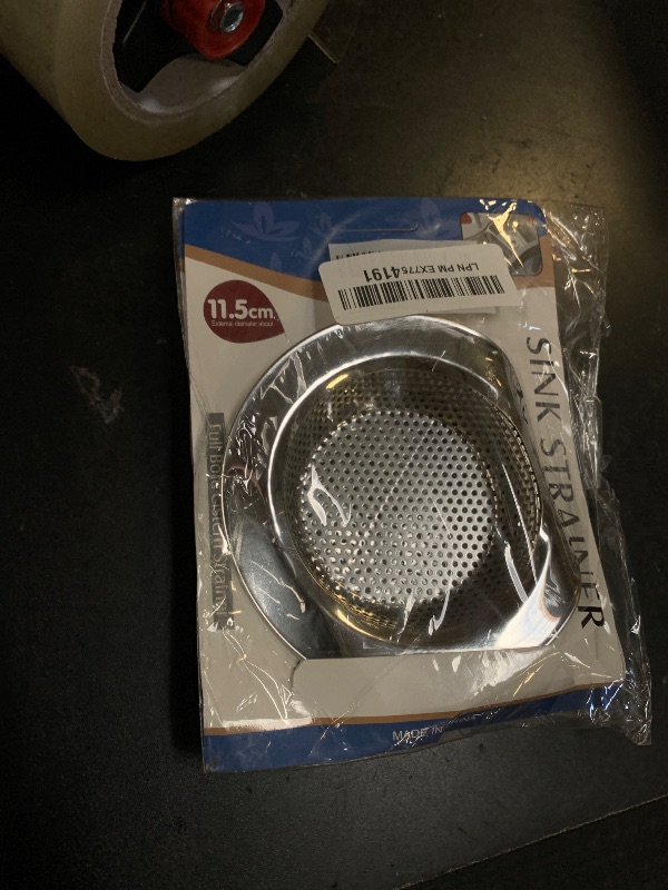 Photo 1 of Honmein 2 Pcs Sink Strainer for Most Kitchen Sink Drain Basket, Upgraded Double-Layer Safe Design Kitchen Sink Strainer (Outer Diameter 4.5 Inch)