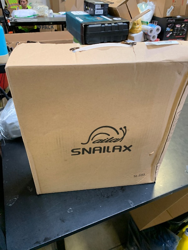 Photo 1 of Snailax Shiatsu Foot Massager with Heat, Washable Cover Kneading Foot & Back Massager, Heated Feet Warmer, Electric Feet Massager Machine for Plantar Fasciitis