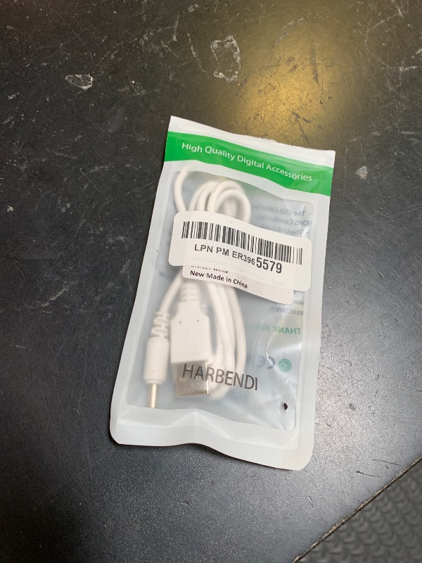 Photo 1 of Replacement Charger Cord for Fairywill/KIPOZI/Dnsly/Sboly Sonic Electric Toothbrush USB Charging Cable 3.3feet White
