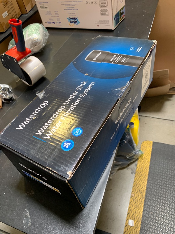 Photo 1 of Waterdrop 15UA Under Sink Water Filter System, Reduces Lead, Chlorine, Bad Taste & Odor, Under Counter Water Filter Direct Connect to Kitchen Faucet, NSF/ANSI 42 Certified, 16000 Gallons, USA Tech
