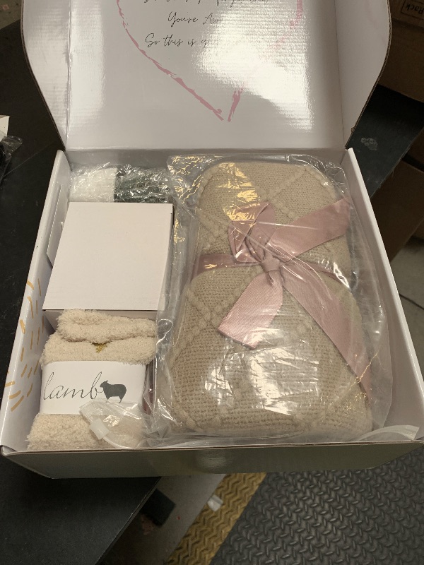 Photo 1 of APRBOX Self Care Gifts for Women Get Well Soon Gifts Basket Christmas Gifts Birthday Gifts for Women Care Package Spa Gifts Relaxation Gifts with Blanket Gifts for Mom Her Sister Friend Sympathy Gifts