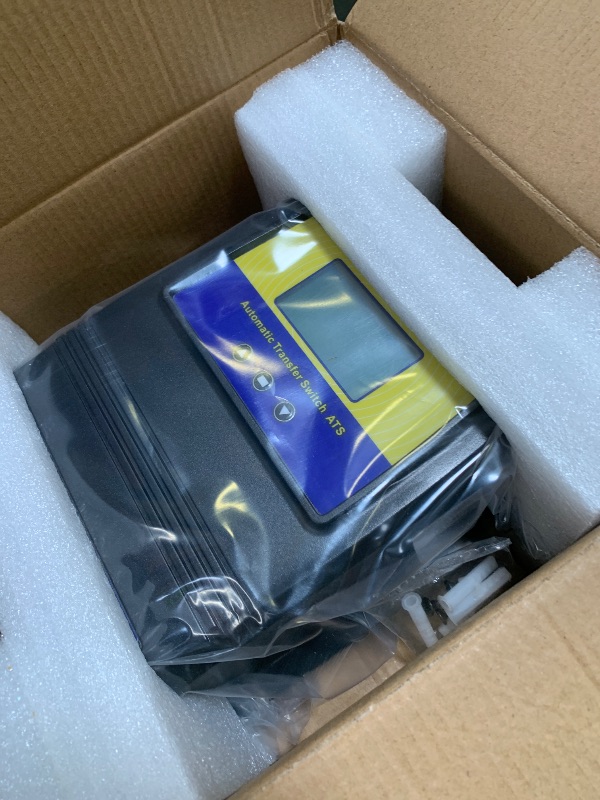 Photo 1 of MOES Dual Power Controller 50A 5500 Watt Automatic Transfer Switch for Off Grid Solar Wind System ATS DC 12V 24V 48V AC 110V 220V.