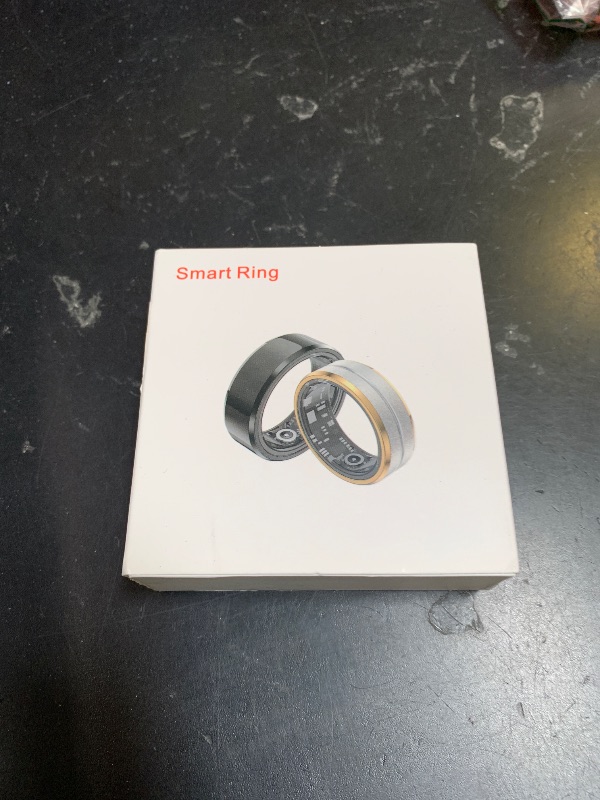Photo 1 of GenXenon Fitness Tracker Smart Ring,Step Counter,Heart Rate Blood Oxygen Sleep Tracker Health Ring, 5ATM Waterproof Long Battery Life Smart Rings Compatible with iOS & Android (Rose Gold, US 10)