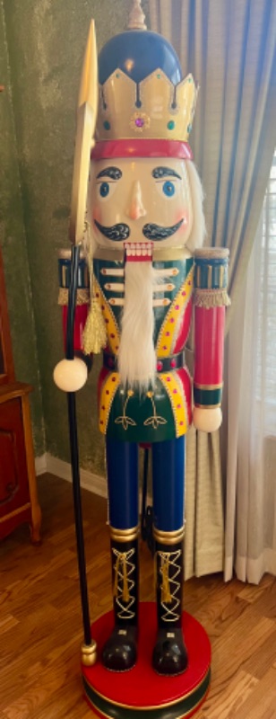 Photo 1 of FRONTGATE 6’ LIFE SIZE NUTCRACKER