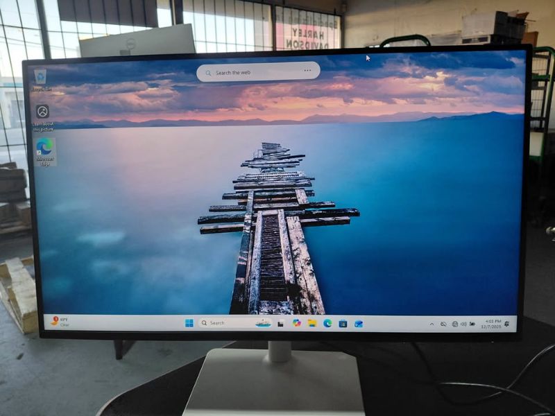 Photo 1 of DELL 27” LCD COMPUTER MONITOR WITH STAND MODEL S2725DSC $219.99