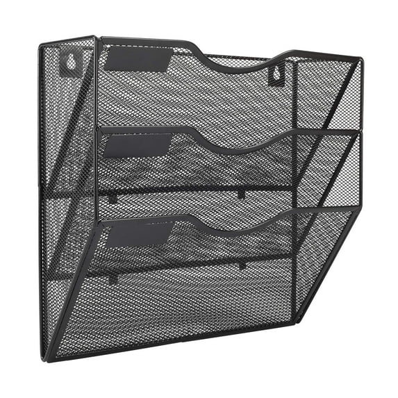 Photo 1 of NEW EASY PAG OFFICE 3 POCKET WALL FILE HOLDER / MAGAZINE RACK