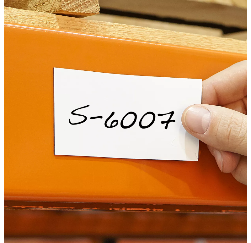 Photo 1 of NEW 1,200 2" X 4" MAGNETIC STRIPS ULINE S-6007