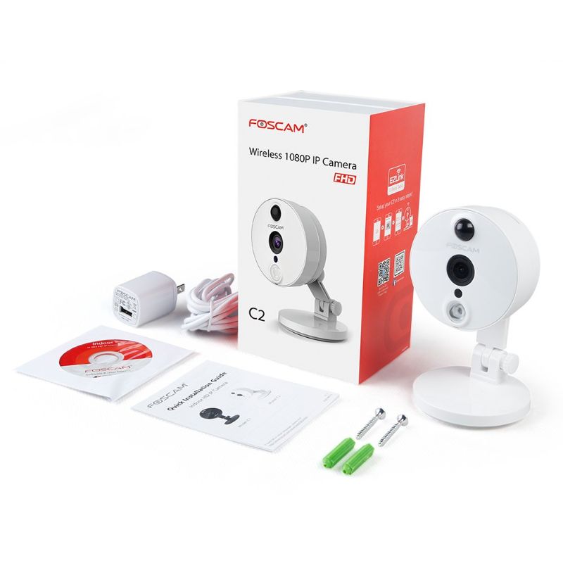 Photo 1 of NEW FOSCAM C2W INDOOR HD 1080P WIRELESS PLUG AND PLAY IP CAMERA
