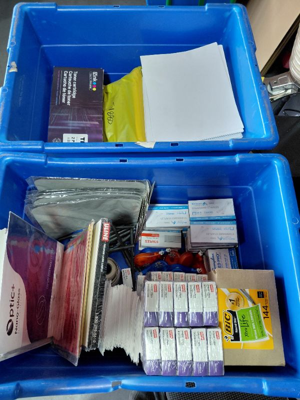 Photo 1 of CONTENTS OF TOTE-OFFICE SUPPLIES