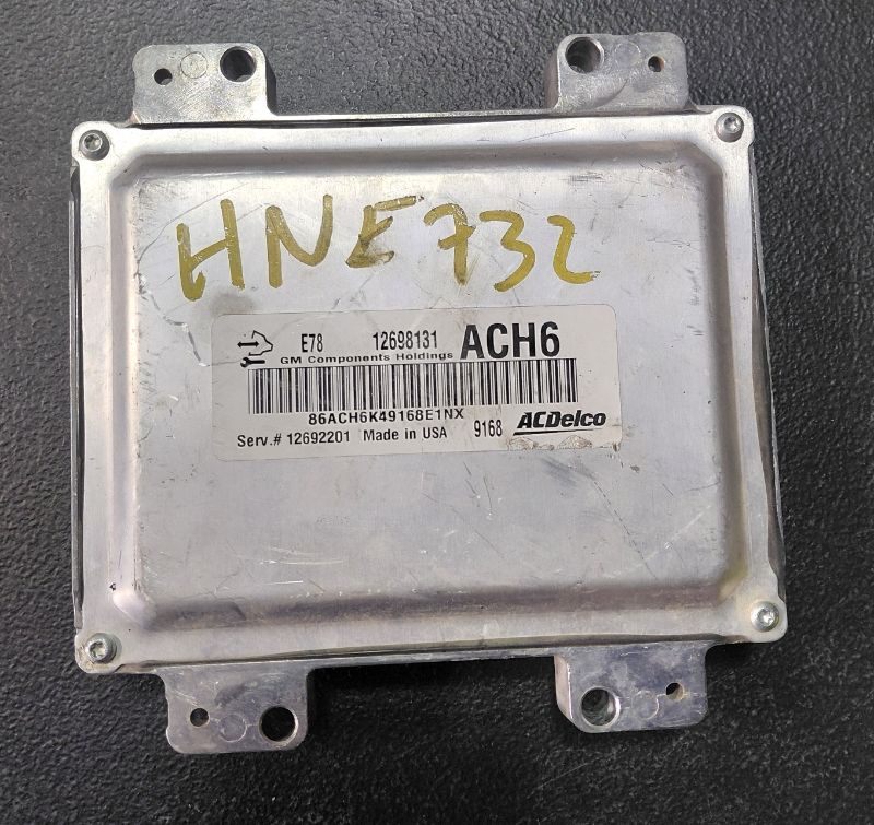 Photo 1 of ACDELCO ACH6 12692201 PCM ENGINE COMPUTER PROGRAMMED PLUG & PLAY