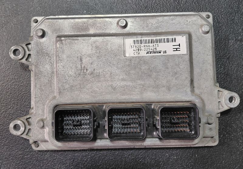 Photo 1 of 37820?RNA?A73 ECM FITS 2010 HONDA CIVIC 1.8L ENGINE CONTROL MODULE