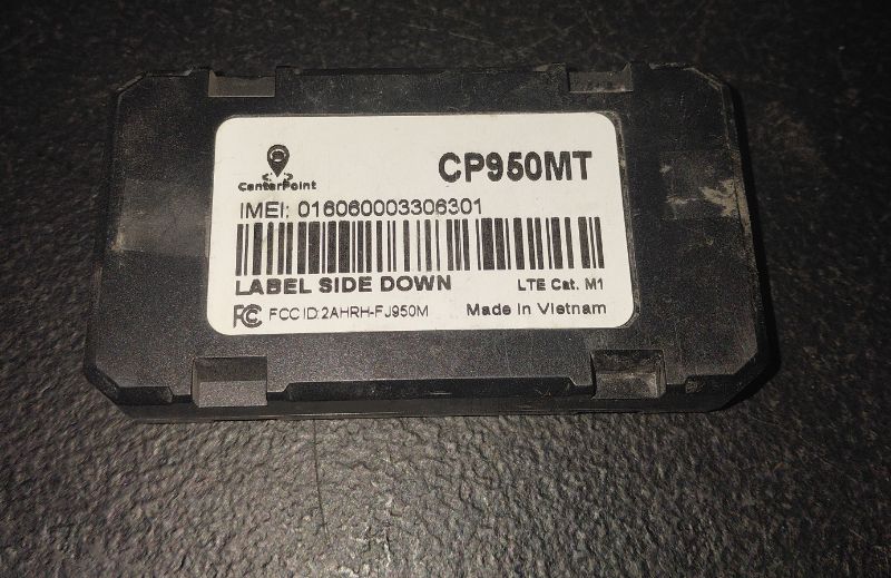 Photo 1 of CENTERPOINT GPS AUTOMOTIVE TRACKER CP950MT