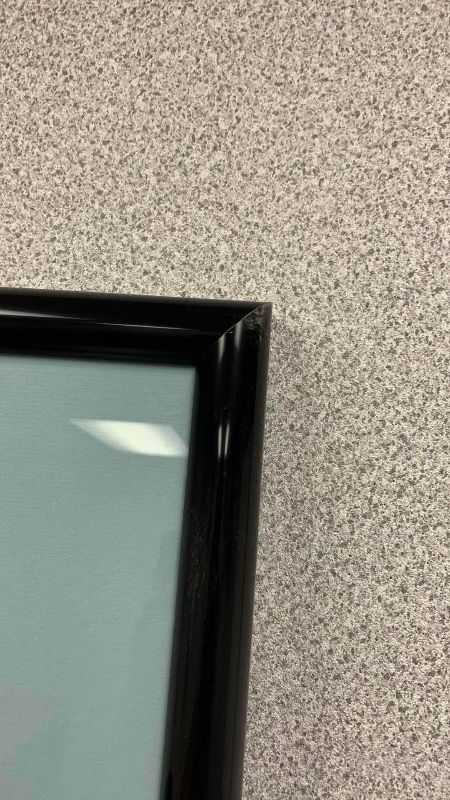 Photo 1 of MATTED ABSTRACT ART PRINT 56” X 41”