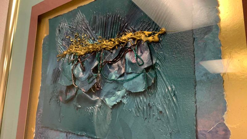 Photo 1 of 3-D MATTED ARTWORK 35” X 53”