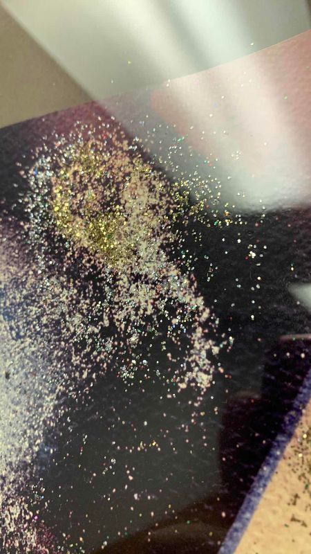 Photo 1 of MATTED SIGNED BY A.C MIRA PARIS ART PRINT WITH METALLIC ENHANCEMENTS 37” X 45”