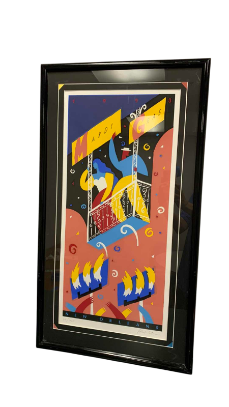 Photo 1 of 1993 NEW ORLEANS JAZZ AND HERITAGE FESTIVAL SIGNED AND NUMBERED 68/1000 20” X 37”
