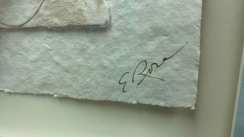 Photo 1 of 3-D SIGNED ARTWORK 26” X 32”
