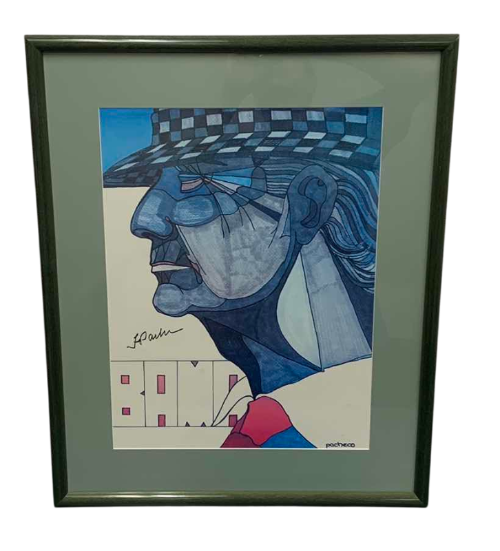 Photo 1 of FERDIE PACHECO “THE FIGHT DOCTOR”SIGNED LITHOGRAPH PRINT 22” X 27”