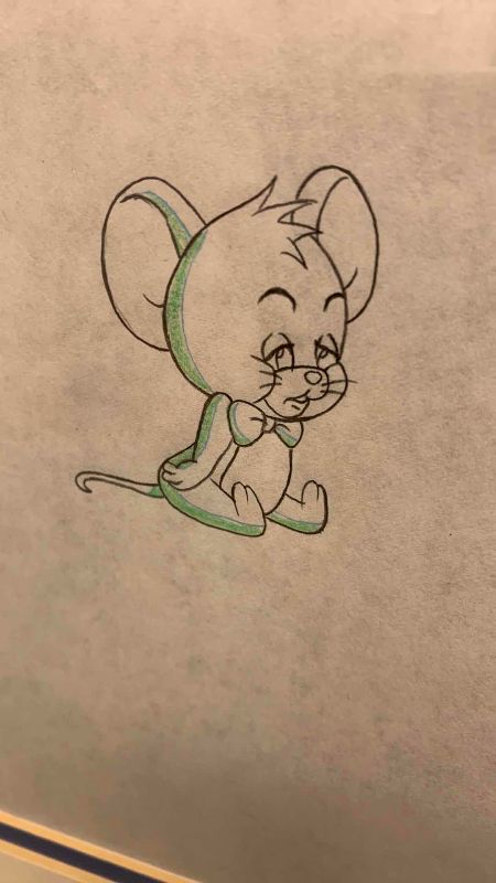 Photo 1 of HANNA BARBERA ORIGINAL PRODUCTION CELL FROM TOM AND JERRY 20” X 27”