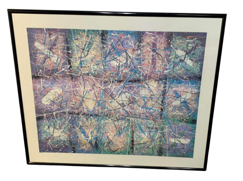 Photo 1 of ABSTRACT ARTWORK 60” X 50”