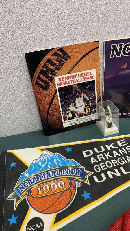 Photo 1 of 1989-1990 UNLV RUNNING REBELS BASKETBALL CHAMPIONSHIP MEMORABILIA