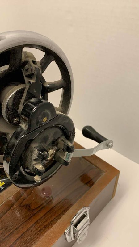 Photo 1 of ANTIQUE FAPPYCO HAND CRANK SEWING MACHINE