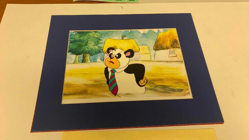 Photo 1 of VINTAGE COLLECTOR CELL WITH COA FROM THE ADVENTURES OF RAGGEDY ANN AND ANDY “SACRED CAT ADVENTURE” 14” X 11”