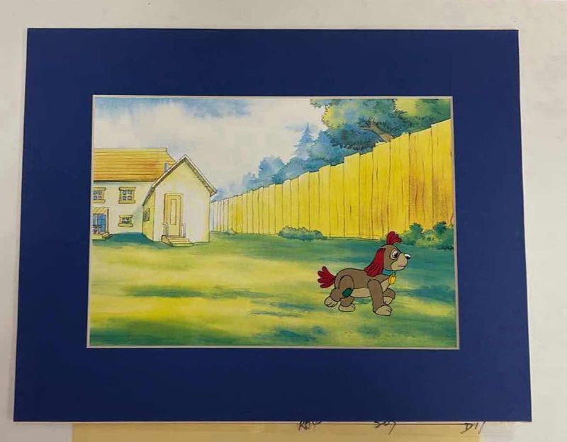 Photo 1 of VINTAGE COLLECTOR CELL WITH COA FROM THE ADVENTURES OF RAGGEDY ANN AND ANDY “ THE BEASTLY GHOST “ 14”X11”