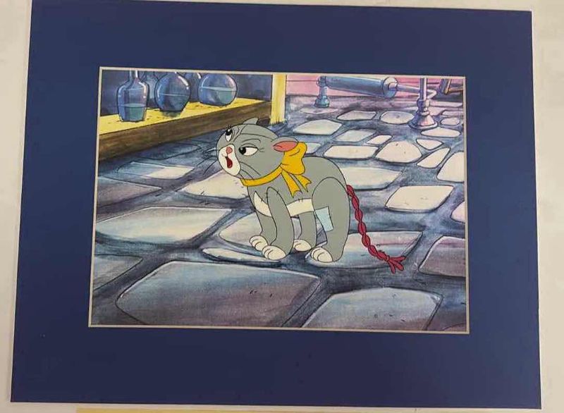 Photo 1 of VINTAGE COLLECTOR CELL WITH COA FROM THE ADVENTURES OF RAGGEDY ANN AND ANDY “SACRED CAT ADVENTURE” 14”X11”