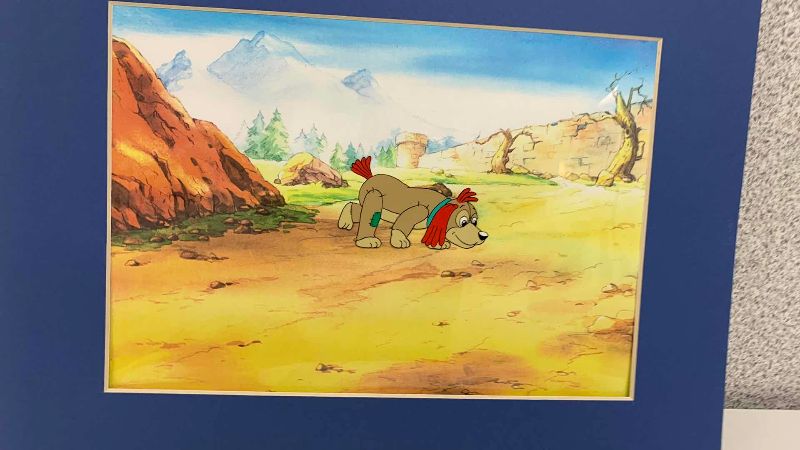 Photo 1 of VINTAGE COLLECTOR CELL WITH COA FROM THE ADVENTURES OF RAGGEDY ANN AND ANDY “THE RANSOM OF SUNNY BUNNY“ 14” X 11”