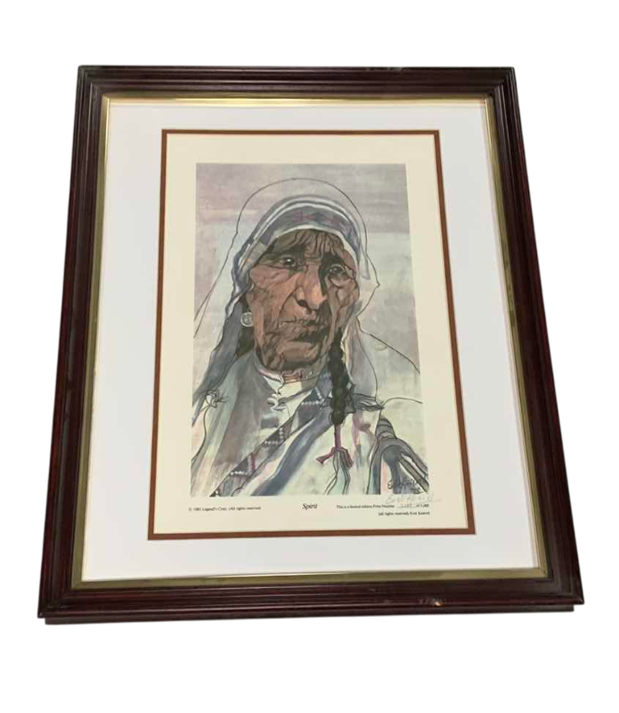 Photo 1 of VINTAGE EVEL KNIEVEL SIGNED AND NUMBERED MATTED PRINT 18” X 22”