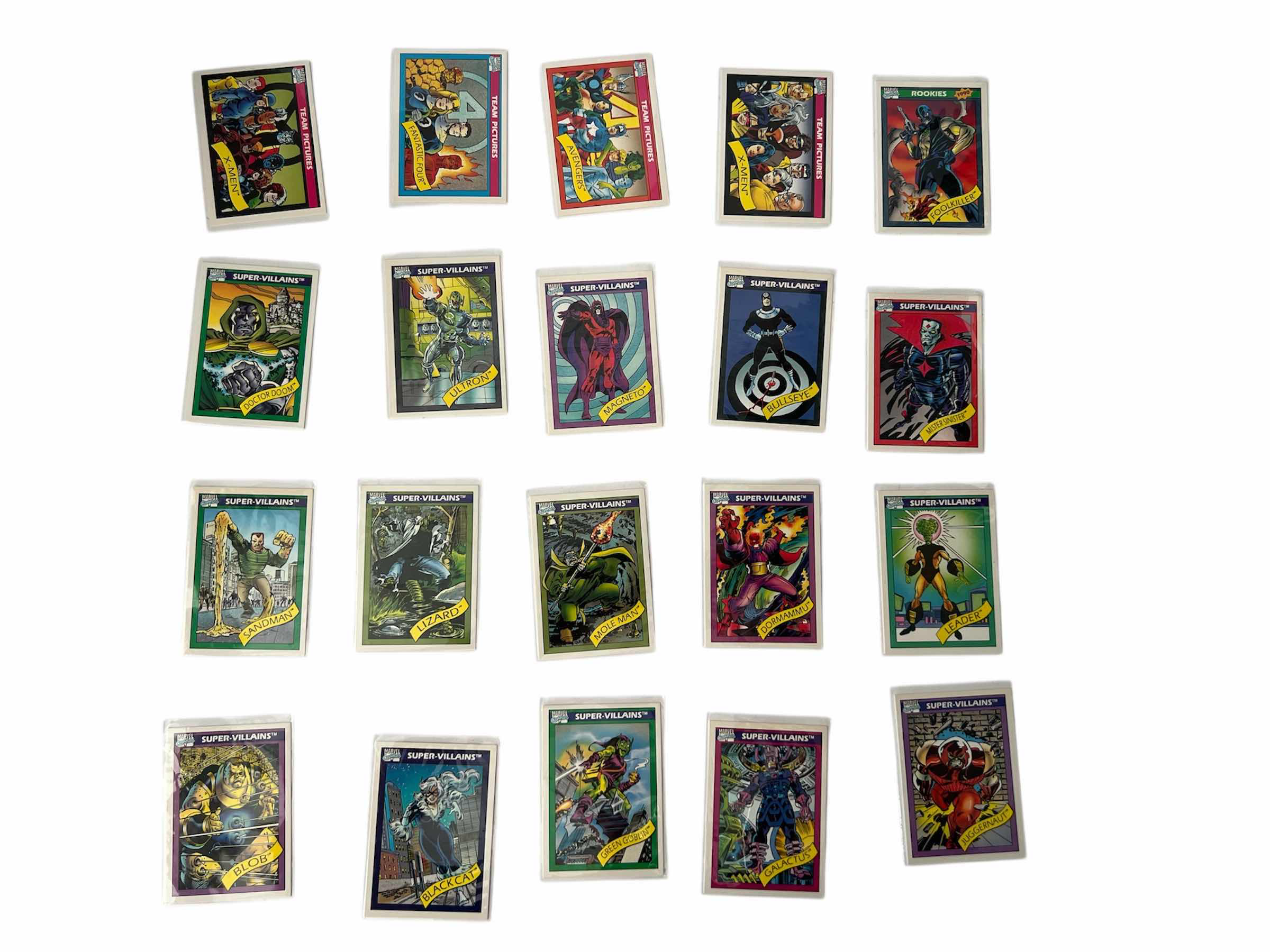 Photo 1 of 20-1990 IMPEL MARVEL UNIVERSE CARDS RANDOM