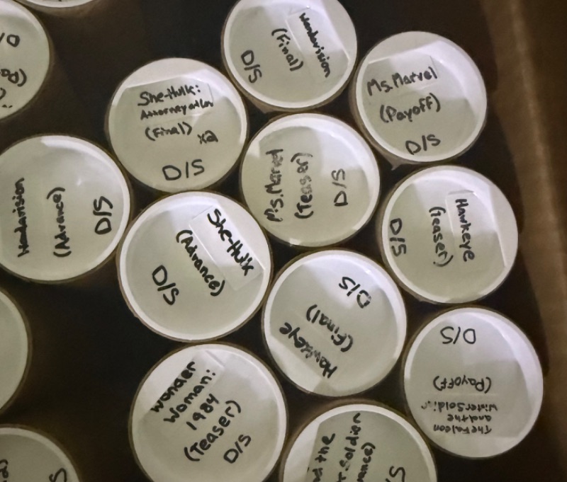 Photo 1 of 11-FEATURE MOVIE POSTERS IN CARDBOARD TUBES-VARIOUS TITLES & PRODUCTION COMPANIES (SEE NOTES FOR DETAILS) 27"X40"