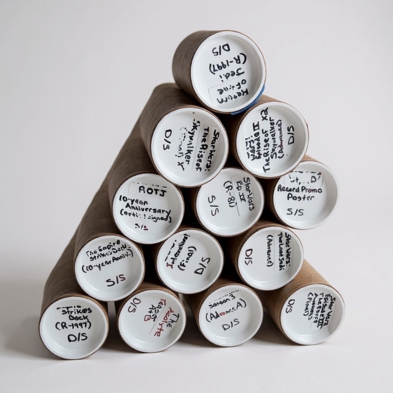 Photo 1 of 15-FEATURE MOVIE POSTERS IN CARDBOARD TUBES-VARIOUS TITLES & PRODUCTION COMPANIES (SEE NOTES FOR DETAILS) 27"x40"