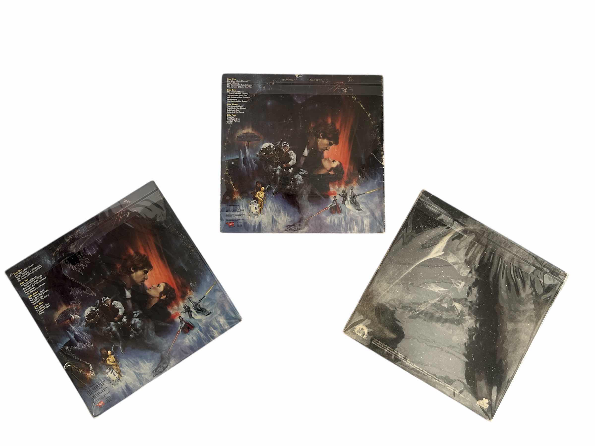 Photo 1 of 3 STAR WARS SOUNDTRACK VINYL RECORDS, 2-THE EMPIRE STRIKES BACK, STAR WARS IN SEALED PLASTIC