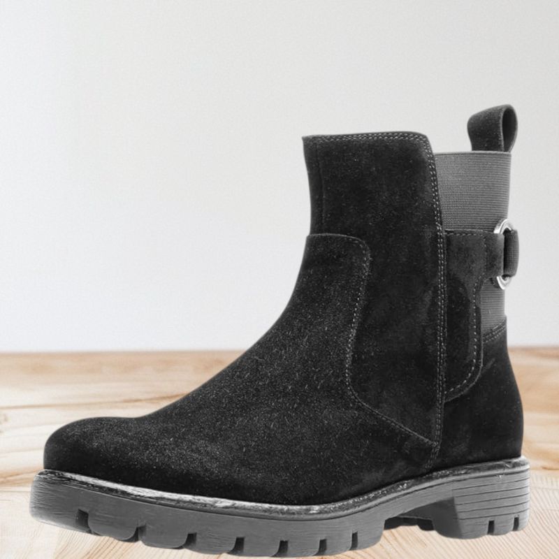 Photo 1 of ARA BRISTOL BLACK SUEDE WOMEN'S BOOTS (SIZE 5.5)