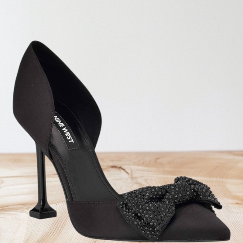 Photo 1 of NINE WEST WOMEN'S FANNIE3 PUMP BLACK 002, SHOES, SIZE 5.5