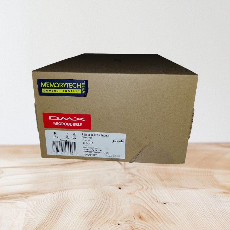 Photo 1 of REEBOK WOMEN'S COURT ADVANCE TENNIS SNEAKERS, SHOES, SIZE 5