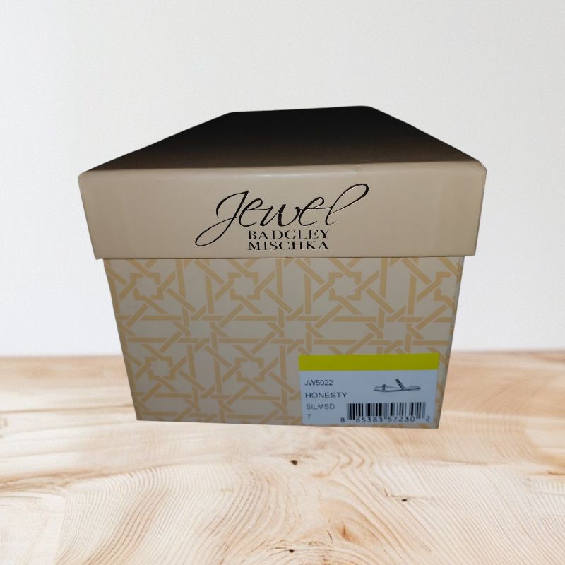 Photo 1 of SIZE 7-"JEWEL X BADGLEY MISCHKA" HONESTY FLAT SANDALS GEMSTONE STRAPS SHOES.