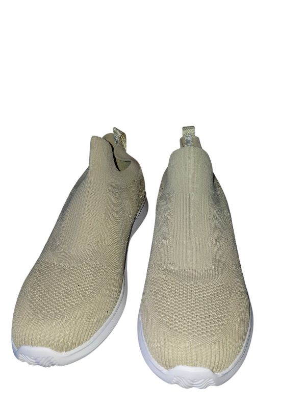 Photo 1 of SIZE 9.5-"PROPET" TRAVELBOUND SLIP ON WOMENS BEIGE SNEAKERS SHOES.