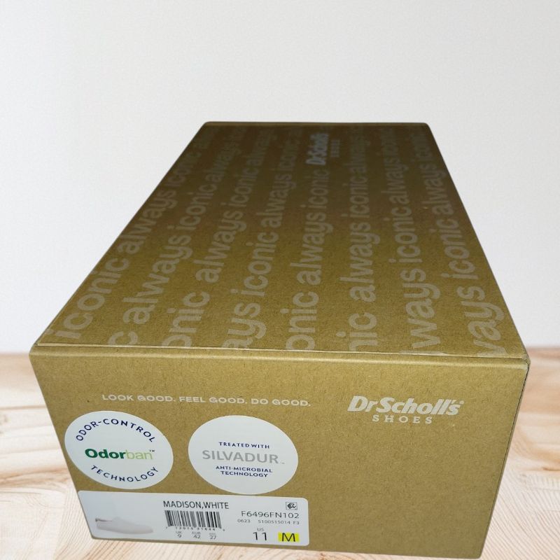 Photo 1 of DR. SCHOLL'S WOMEN'S MADISON SNEAKER, WHITE, SHOES, SIZE 11